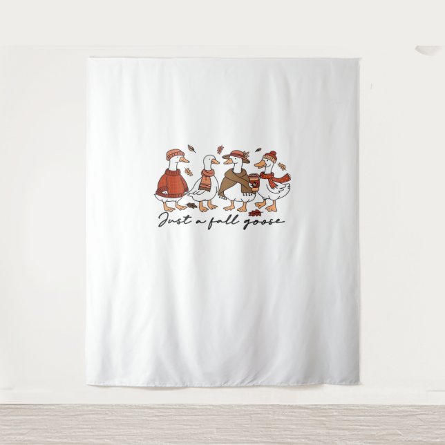 Nur ein Fall Gans Oversifizierter T - Shirt Wandteppich (Vorderseite)
