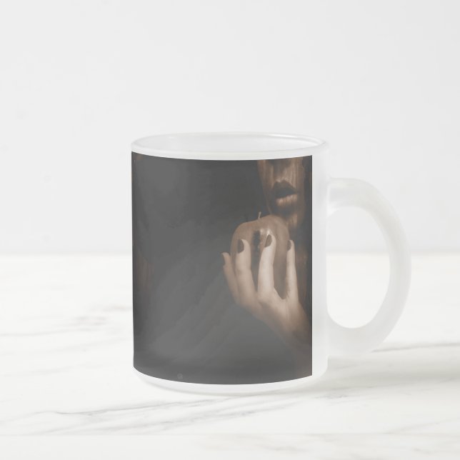 Nur ein Geschmack fallen Mattglastasse (Rechts)