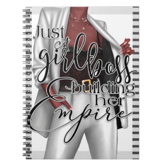 Nur ein Girl Boss Gebäude Ihr Empire-Notebook Notizblock