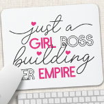 Nur ein Girl Boss Gebäude ihr Reich Mousepad<br><div class="desc">Nur ein Girl Boss Gebäude Ihr Empire-Maus Pad</div>