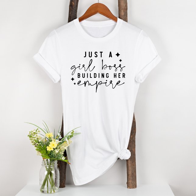 Nur ein Girl Boss Gebäude ihr Reich Tri-Blend Shirt (Von Creator hochgeladen)