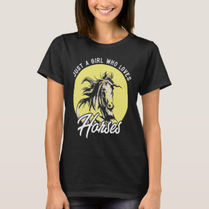 Nur ein Girlchen das Pferde liebe I Reiten I Sweet T-Shirt