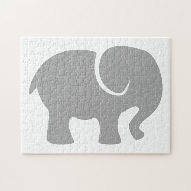 Nur ein grauer Elefant (Horizontal)