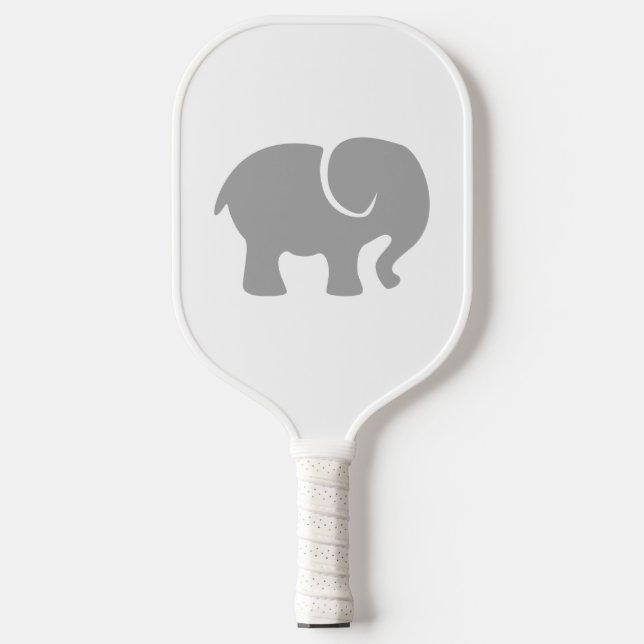 Nur ein grauer Elefant Pickleball Schläger (Vorderseite)