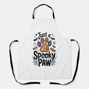 Nur ein gruseliger Pfoten-PNG, Hund Halloween Schürze