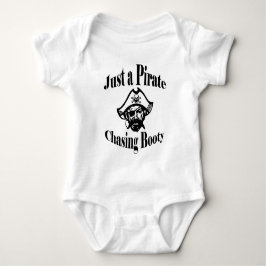 Nur ein Hintern der Piratenjagd Baby Strampler