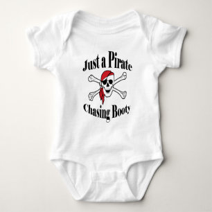 Nur ein Hintern der Piratenjagd Baby Strampler