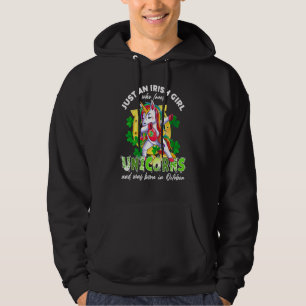 Nur ein irisches Mädchen, die Lieben Unicorns Luck Hoodie
