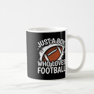 Nur ein Junge, der American Football liebt Kaffeetasse