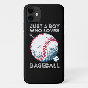 Nur ein Junge, der Baseball liebt Case-Mate iPhone Hülle