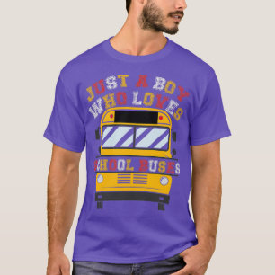 Nur ein Junge, der die Schule Liebe, bucht 32 T-Shirt
