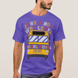 Nur ein Junge, der die Schule Liebe, bucht 32 T-Shirt