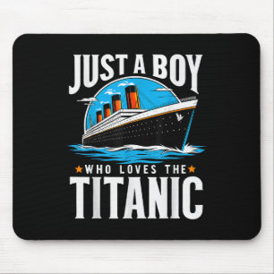 Nur ein Junge, der die Titanic Liebe - Sohn Bruder Mousepad