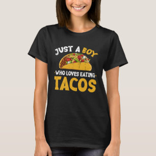 Nur ein Junge, der gerne Tacos isst Taco Viva Méx T-Shirt