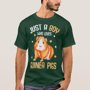 Nur ein Junge, der Guinea Liebe Schweine Kinder Ju T-Shirt