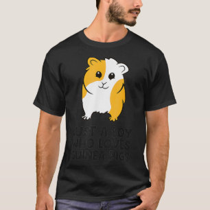 Nur ein Junge, der Guinea Liebe Schweine T-Shirt