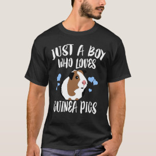 Nur ein Junge, der Guinea Schweine T-Shirt