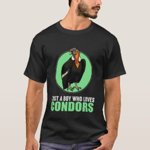 Nur ein Junge, der Kondorkondore liebt T-Shirt