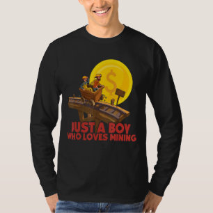 Nur ein Junge, der Lieben für Bitcoin Miner 1 T-Shirt