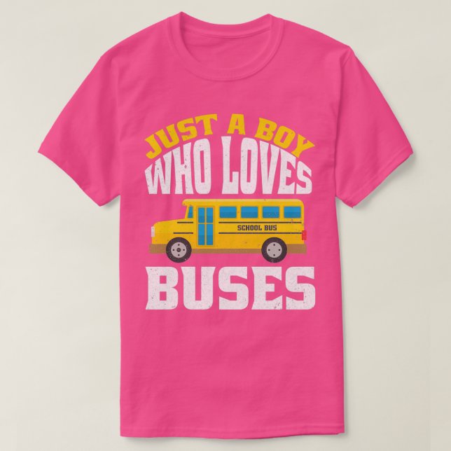 Nur ein Junge, der Lieben schlägt Erwachsene ein K T-Shirt (Design vorne)