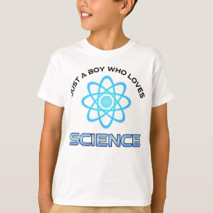 Nur ein Junge, der Naturwissenschaften liebt T-Shirt