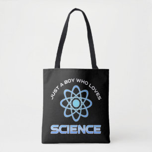 Nur ein Junge, der Naturwissenschaften liebt Tasche