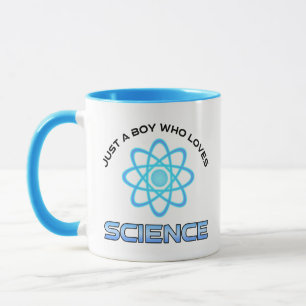 Nur ein Junge, der Naturwissenschaften liebt Tasse
