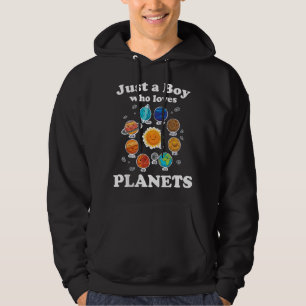 Nur ein Junge, der Planeten und das Sonnensystem W Hoodie