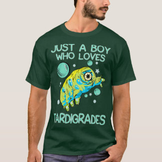 Nur ein Junge, der Tardigrades Liebe T-Shirt