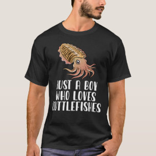 Nur ein Junge, der Tintenfische Liebe T-Shirt