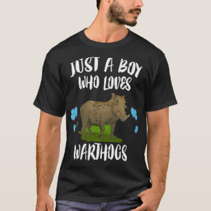 Nur ein Junge, der Warthogs Liebe T-Shirt