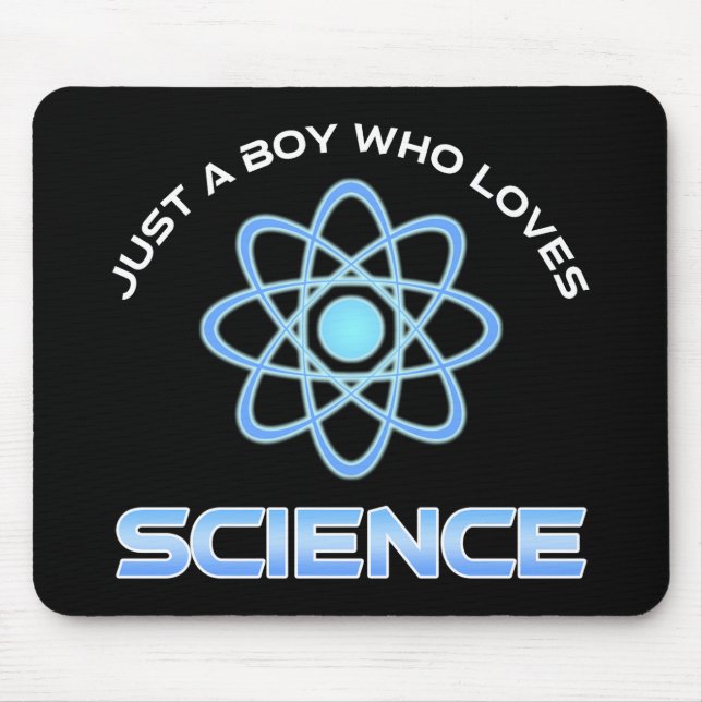 Nur ein Junge, der Wissenschaft liebt Mousepad (Vorne)