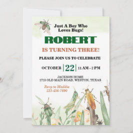 Nur ein Junge, der zum Geburtstag Lieben hat Einladung