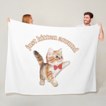 nur ein Kätzchen um die Decke