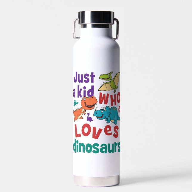Nur ein Kind, das Dinosaurier Dinosaurier Lover Li Trinkflasche (Vorne)