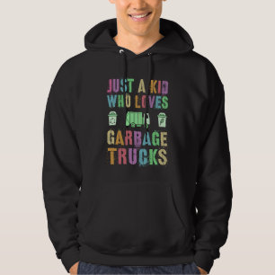 NUR EIN KIND DAS MÜLLWAGEN LIEBT Rette Planet Ea Hoodie