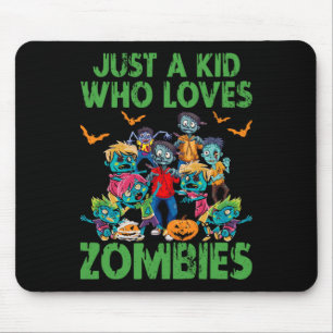 Nur ein Kind, das Zombies Halloween Zombie Enth Li Mousepad