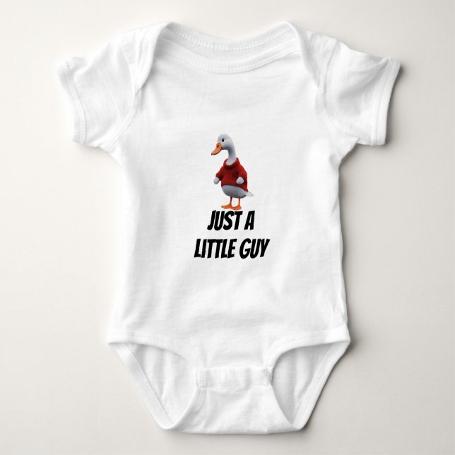 Nur ein kleiner Gänseblütler Typ Funny Millennial  Baby Strampler (Vorderseite)