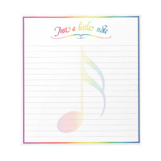 Nur ein kleiner Hinweis Notepad Notizblock