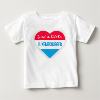 Nur ein kleiner Luxemburger niedlich Baby T-shirt