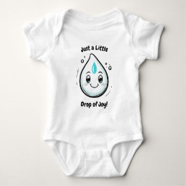 Nur ein kleiner Tropfen Freude - Niedlicher Wasser Baby Strampler