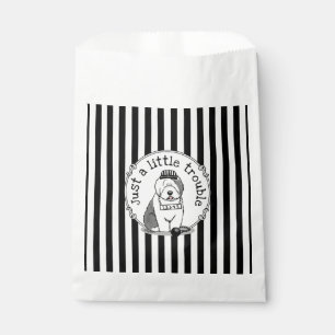 Nur ein kleines Problem Old English Sheepdog Gray  Geschenktütchen