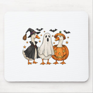Nur ein kurioses Goose Halloween Albern Gänsedusch Mousepad