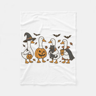 Nur ein kurzes GänseHalloween-Goose, Hexengeister Fleecedecke