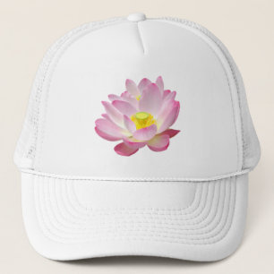 Nur ein Lotus Blossom + Ihr Text & Ideen Truckerkappe