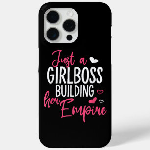 Nur ein Mädchen Chef Gebäude ihr Imperium Frauen i Case-Mate iPhone Hülle