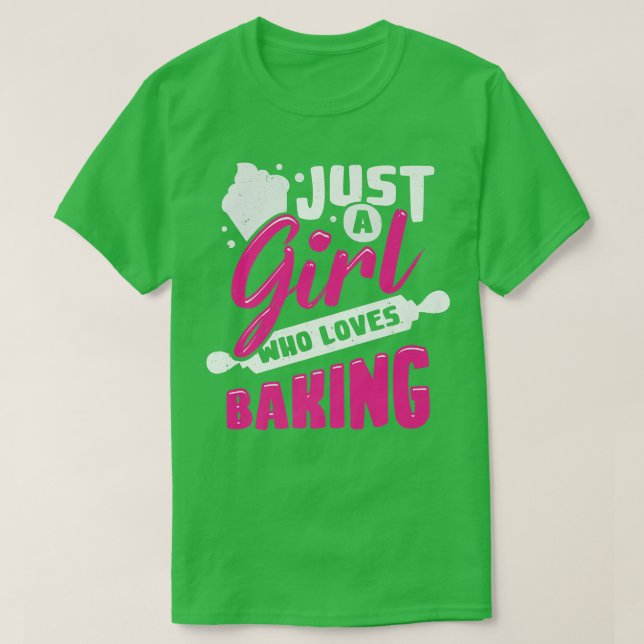 Nur ein Mädchen, das 2075 gebacken hat T-Shirt (Design vorne)