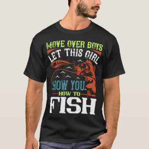 Nur ein Mädchen, das Angelgeschenk-Grafik liebt T-Shirt