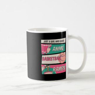 Nur ein Mädchen, das Anime Basketball Ramen Kawai Kaffeetasse