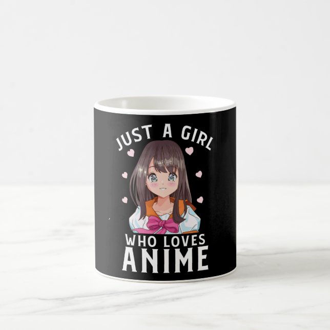 Nur ein Mädchen, das Anime Manga Liebe japanisches Kaffeetasse (Mittel)